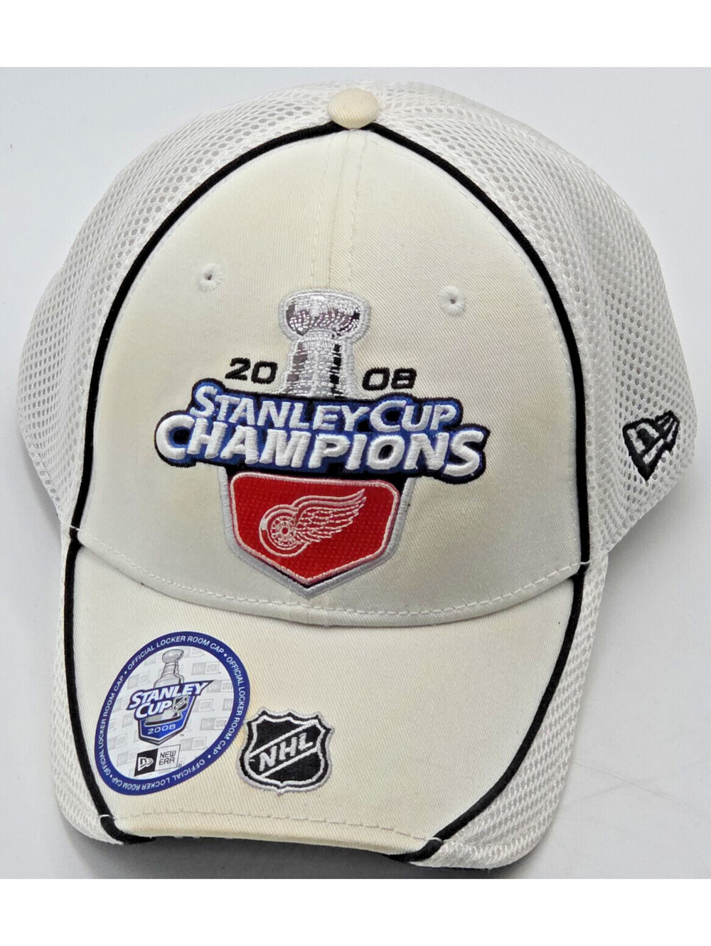 2008 Detroit Red Wings Stanley Cup Champions New Era NHL Locker Room Hat OSFM